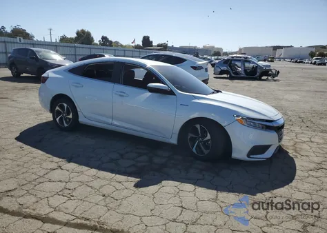 2021 Honda Insight Ex z USA, uszkodzony, nr VIN 19XZE4F55ME007350